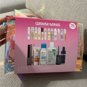 Ulta Beauty Pink and White Primer Accessories